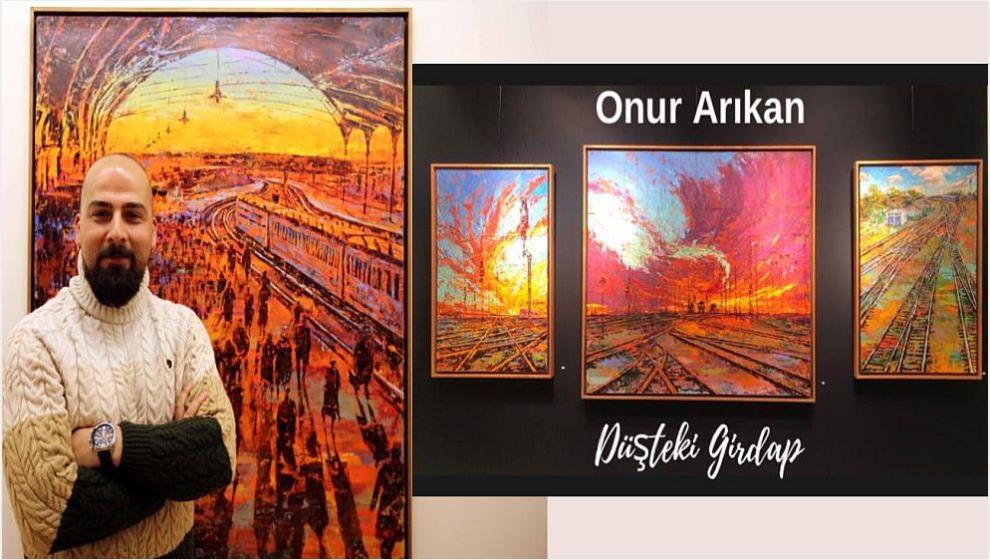 Sanatçı Onur Arıkan'dan ‘Düşteki Girdap' sergisi...